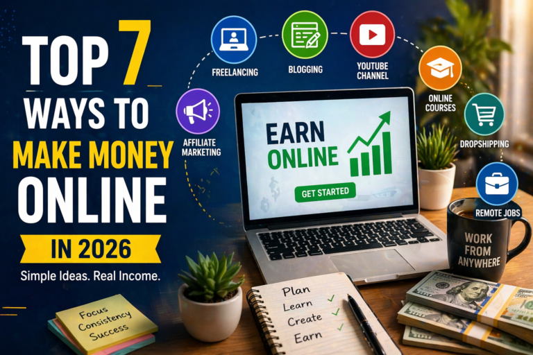 Top 7 Ways to Make Money Online in 2026
