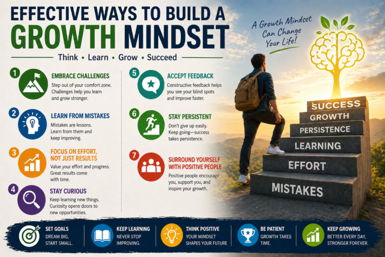 Effective Ways To Build A Growth Mindset