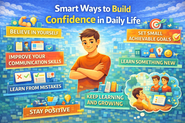 Smart Ways To Build Confidence In Daily Life