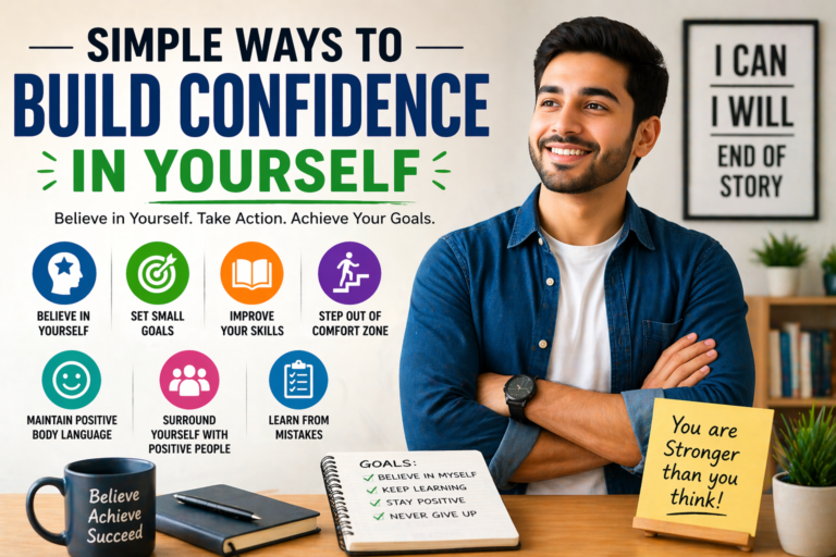 Simple Ways To Build Confidence In Yourself
