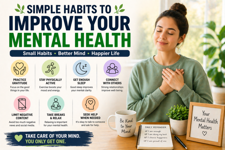 Simple Habits To Improve Your Mental Health