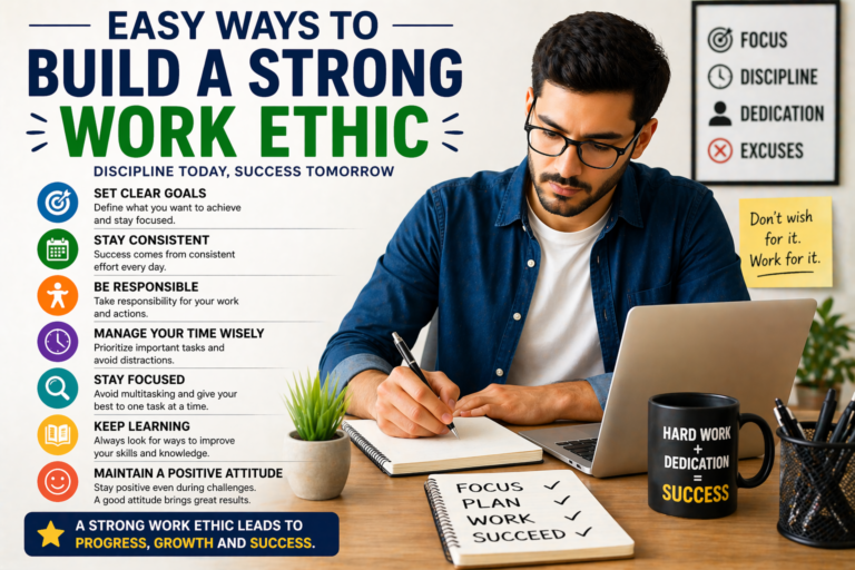 Easy Ways To Build A Strong Work Ethic