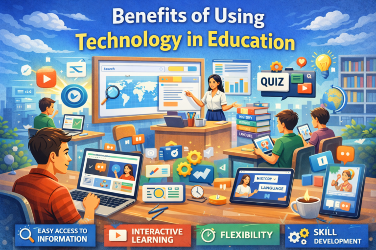 Benefits of Using Technology In Education