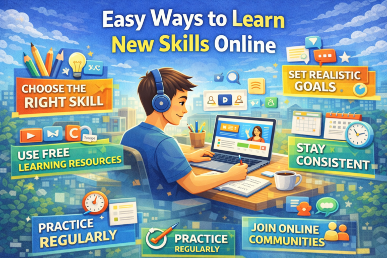 Easy Ways to Learn New Skills Online