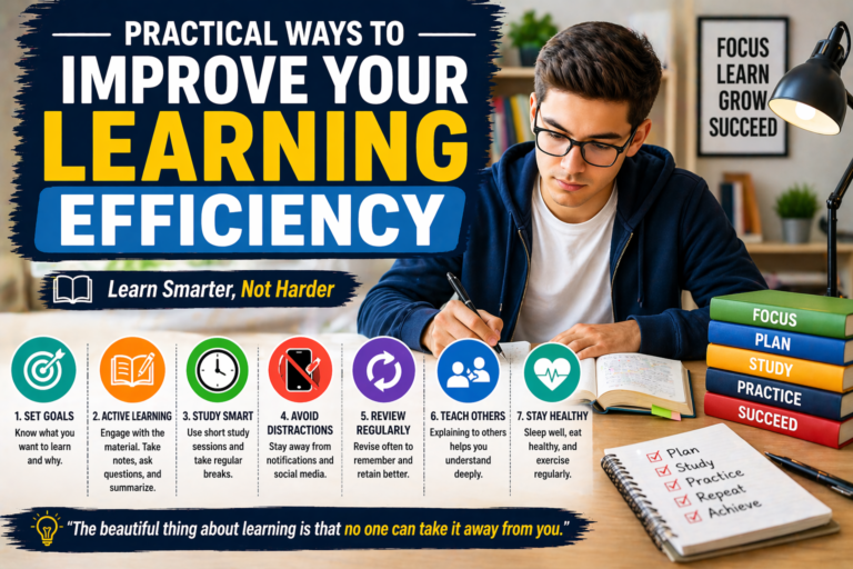 Practical Ways to Improve Your Learning Efficiency