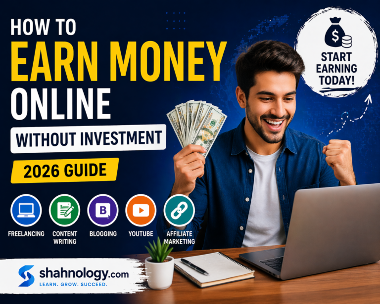 How to Earn Money Online Without Investment in 2026 Full Guide