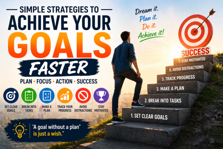 Simple Strategies to Achieve Your Goals Faster