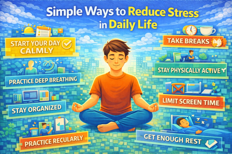Simple Ways to Reduce Stress in Daily Life