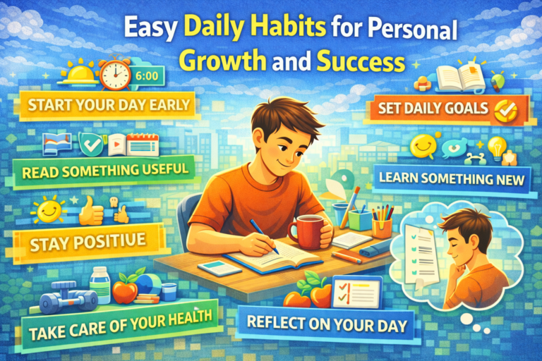 Easy Daily Habits for Personal Growth and Success