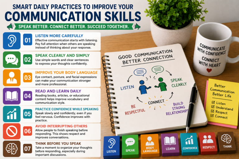 Smart Daily Practices To Improve Your Communication Skills