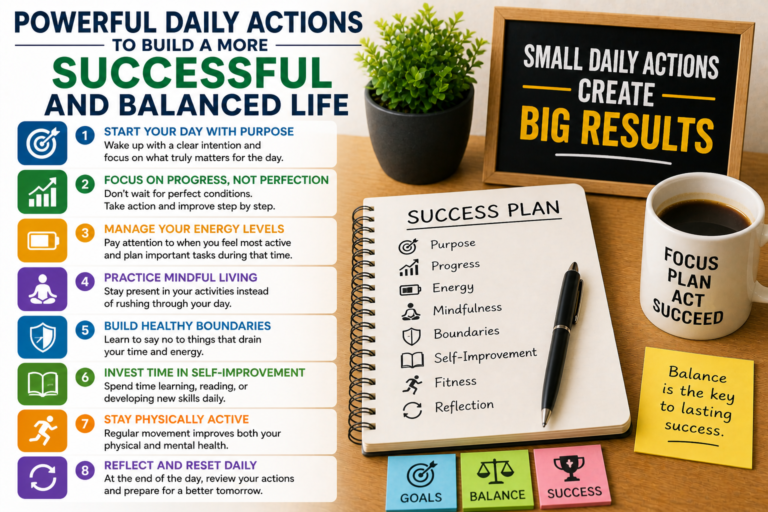 Powerful Daily Actions To Build A More Successful And Balanced Life