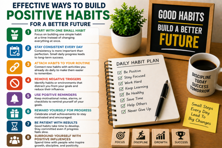 Effective Ways To Build Positive Habits For A Better Future